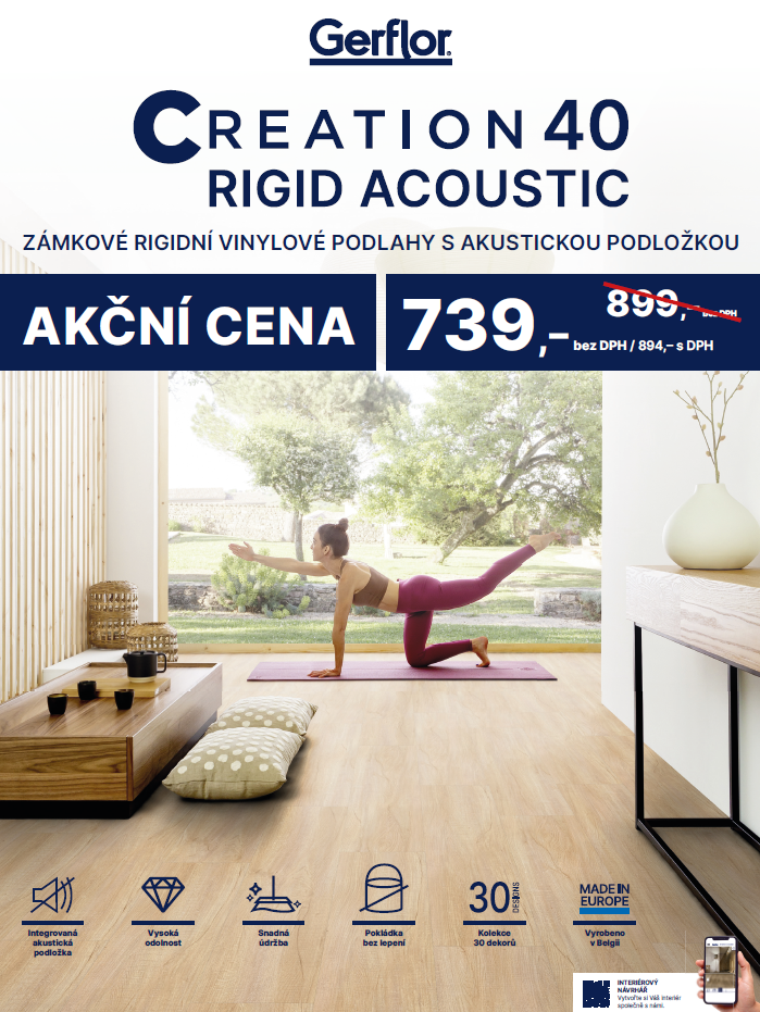Akce Gerflor Creation 40 Rigid Acoustic