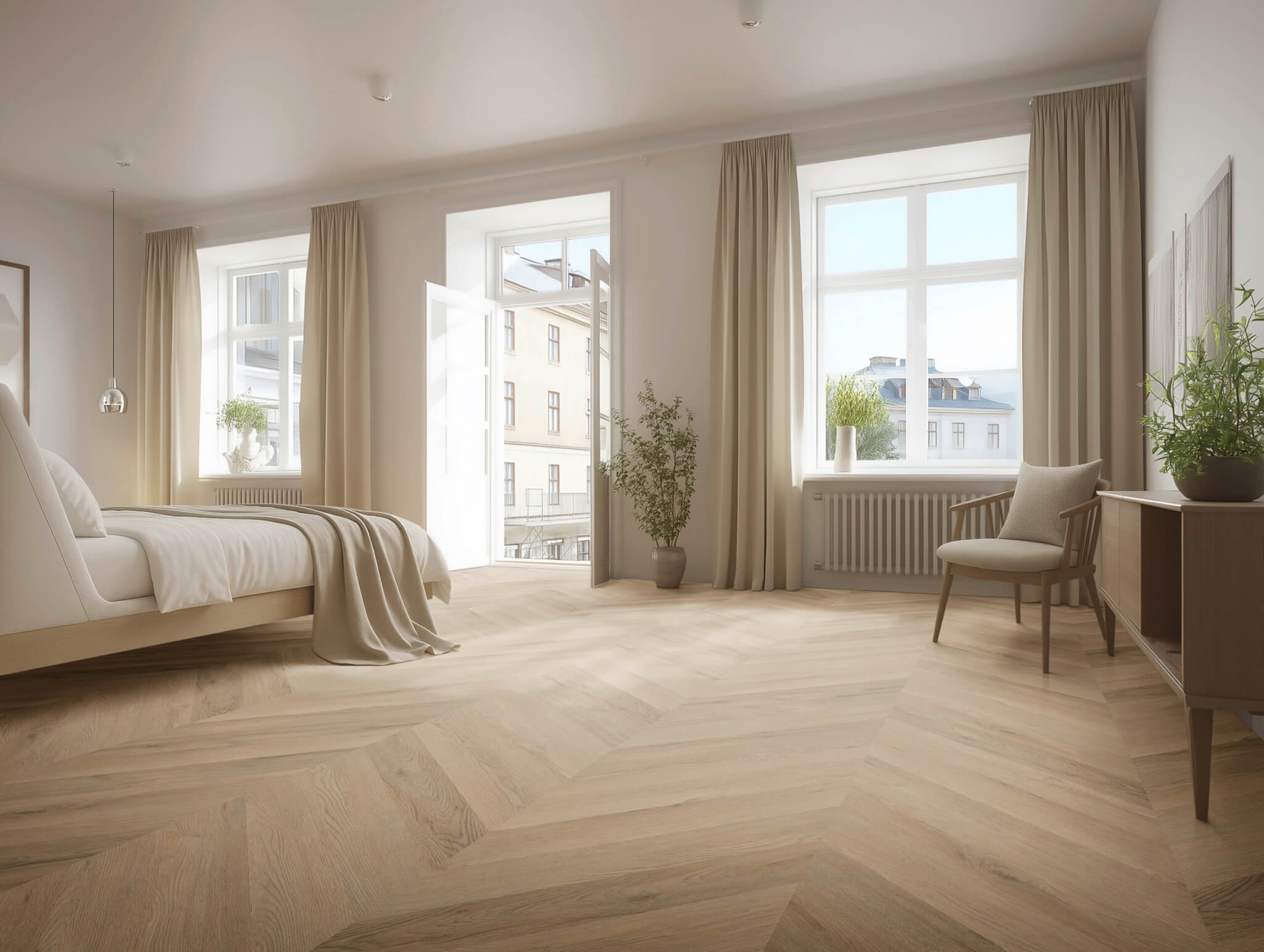 Authentic Oak Chevron Dub Strážný 1087CH (obrázek 2)