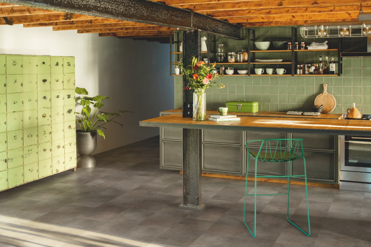 Quick-Step Alpha Vinyl Tiles Oxidovaný kámen AVST40235