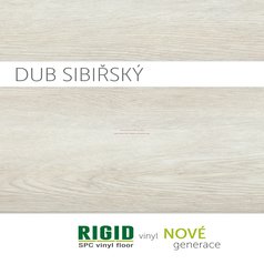 Rigid Vinyl Floor click Dub sibiřský