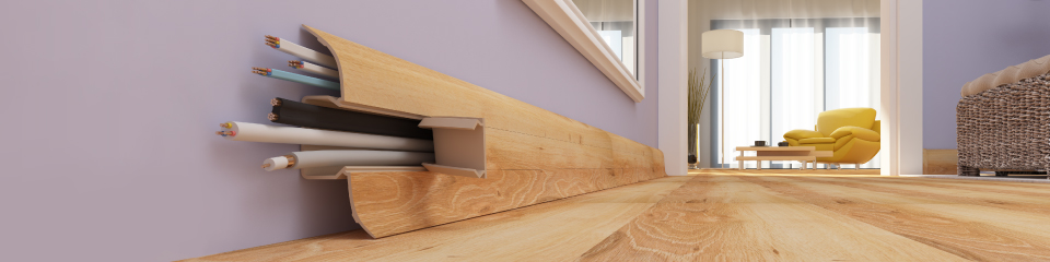 Soklová plastová lišta Smart Flex Dub Citrin 582